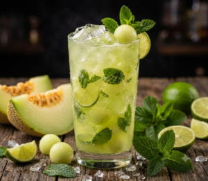 Honey Dew Melon Mojito