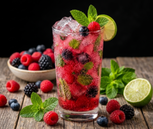 Berry Bubble Mojito