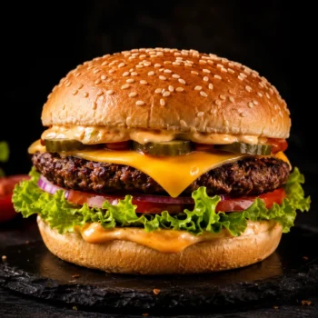 Grapa’s Happy Camper Burger (Beef)