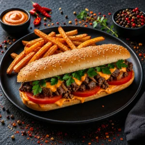 Spice Trail Beef Sandwich
