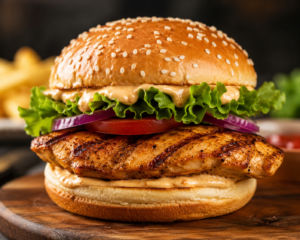 Chicken Steak Burger