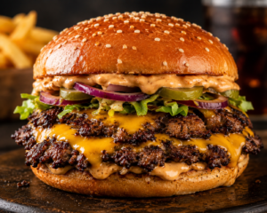 Jumbo Beef Smash Burger