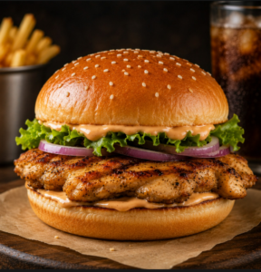 Chicken Steak Burger