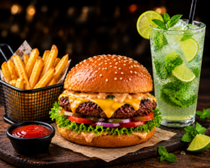Beef Burger Meal
