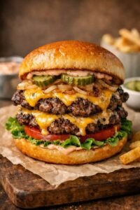 Double Cheese Burger (Beef)