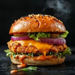 Cheese Burger (Veg)