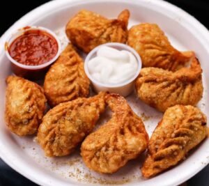 Fried Momos Chicken