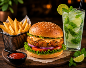 Veg Burger Meal
